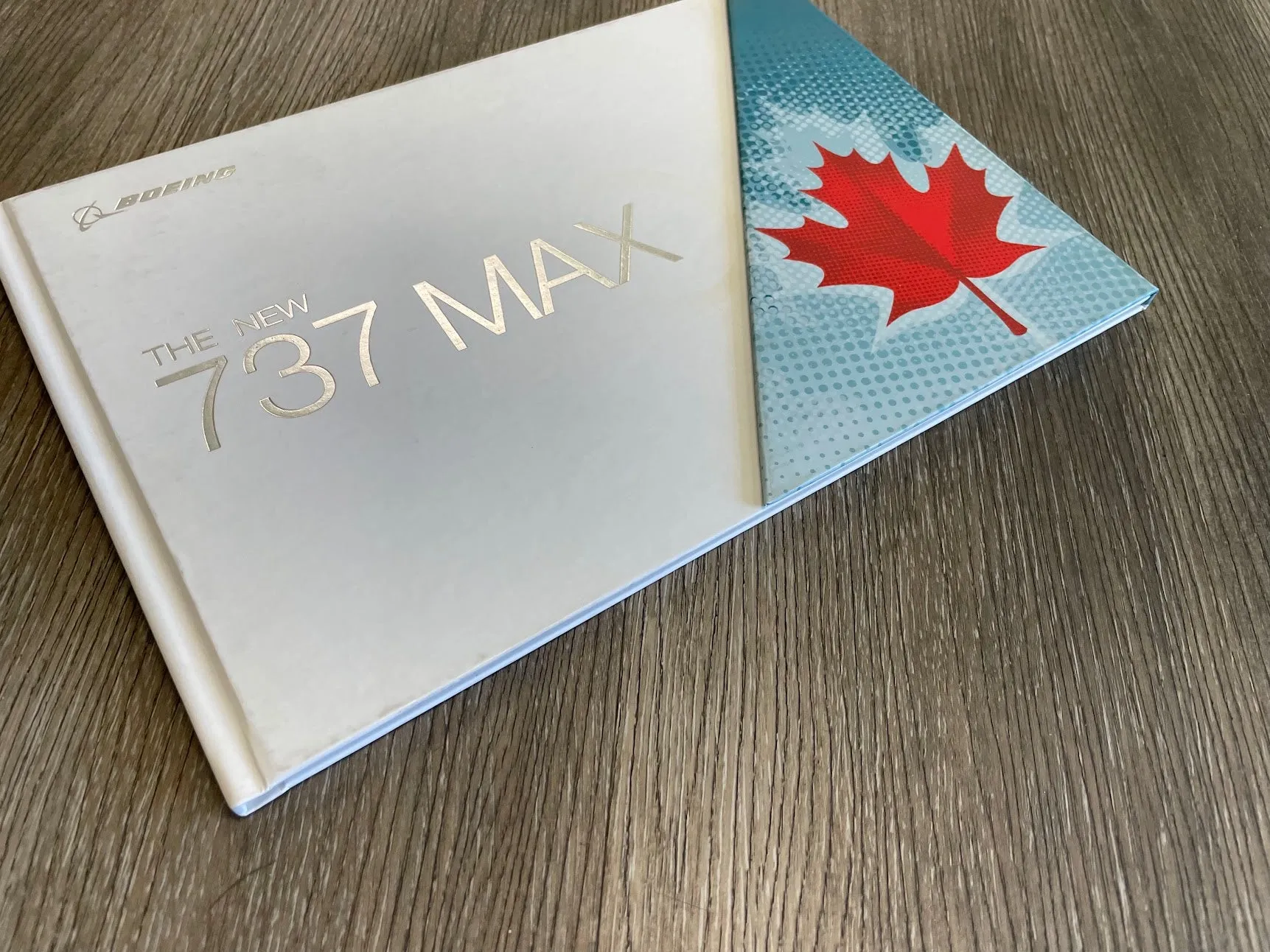 Hardcover case-bound book showing spine and cover detail